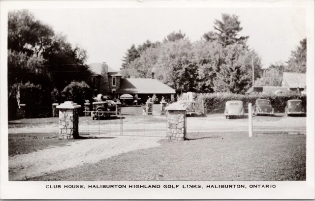 CLUB HOUSE HALIBURTON Highland Golf Links Haliburton Ontario ON RPPC