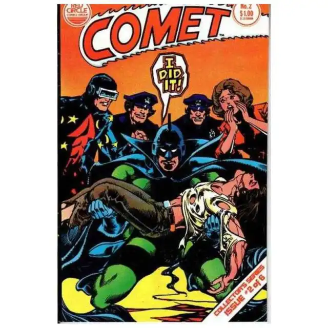 Comet (1983 series) #2 in Very Fine + condition. Red Circle comics [v,