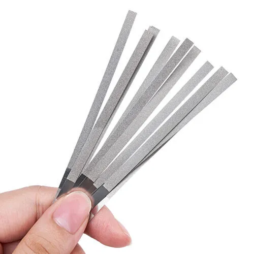 12Pc Stainless Steel Metal Dental Polishing Strips - Multiple Sizes & Quantities