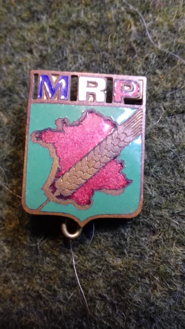 Pin émaillé Ancien – Hockey Féminin écossais – 1953 – Collection Vintage