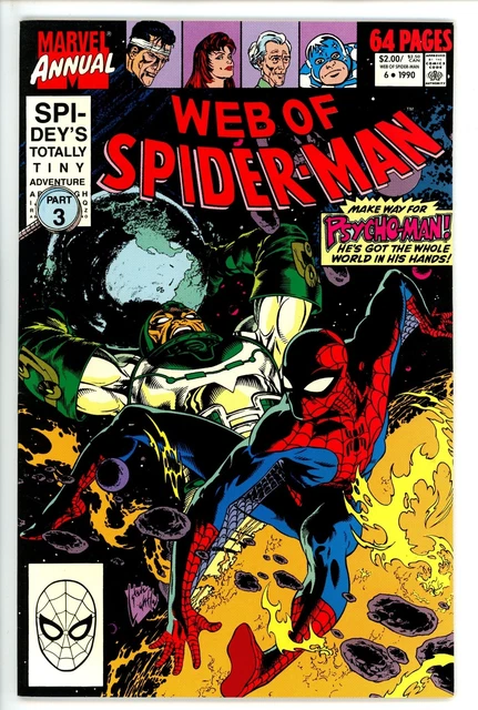 Web of Spider-Man Annual Vol 1 #6 Marvel (1990)