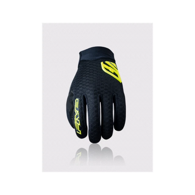 Five Guanti XR-Air Nero/Giallo Fluo