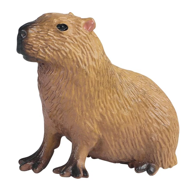 10 Capybara-Figuren – Realistische Mini-Tiermodelle Aus Harz Für Deko & Geschenke