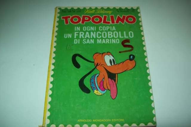 Walt Disney-Topolino Mickey Mouse-Libretto Mondadori-N. 807-16 Maggio 1971