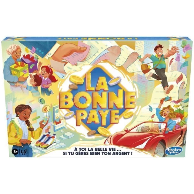 Jeu De Société La Bonne Paye - La Bande à Picsou - Version Française, Pour 2 à 6 Joueurs, à Partir De 8 Ans