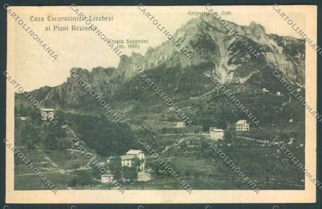 Lecco Piani Resinelli cartolina LQ4771