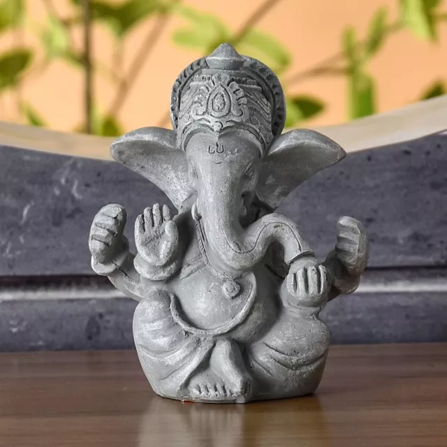 Statue Ganesh  Statuette Décoration Zen et Feng Shui bouddha Eléphant - Apporte 2