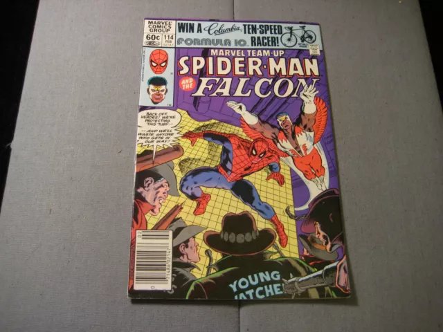 Marvel Team Up #114 ( Marvel Comics, 1982) Spider-Man Falcon