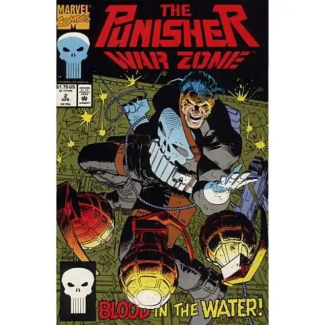 Punisher: War Zone (1992 series) #2 in NM minus condition. Marvel comics [k@