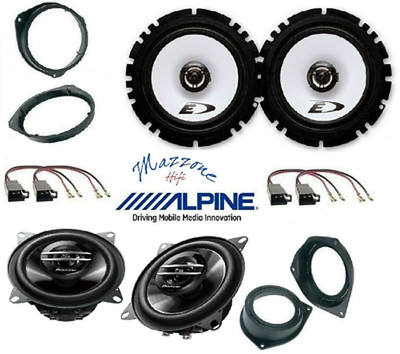 Alpine ALPINE SXE-1350S Set 4 Haut Parleur Opel Corsa 93>06 Supports Connecteurs > 