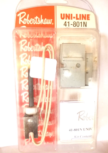 New Robertshaw Uni-Line 41-801N Silicon Nitride 120V Hot Surface Ignitor Kit