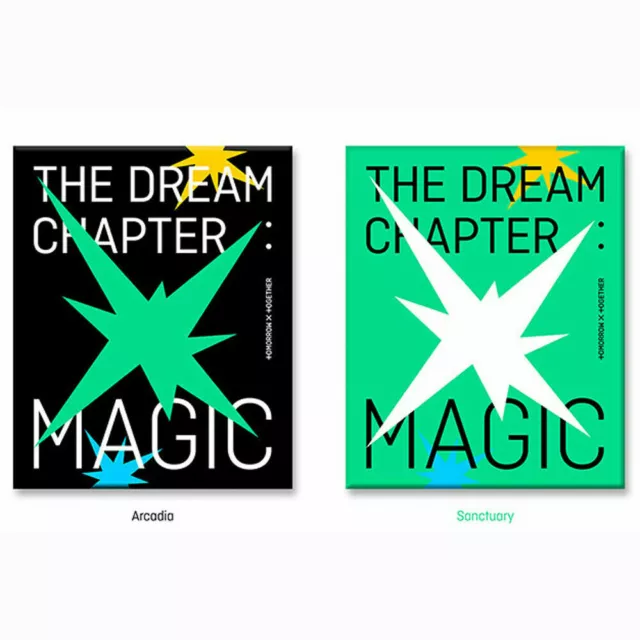 TXT TOMORROW X TOGETHER THE DREAM CHAPTER MAGIC CD+Book+Pad+Sticker