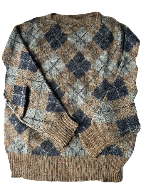 Vintage 1950s Men’s Wool & Mohair Sweater