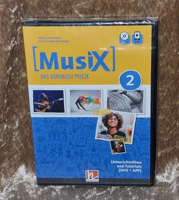 MusiX 2 - Unterrichtsfilme und Tutorials  ( DVD + App Neu )  Deutsch