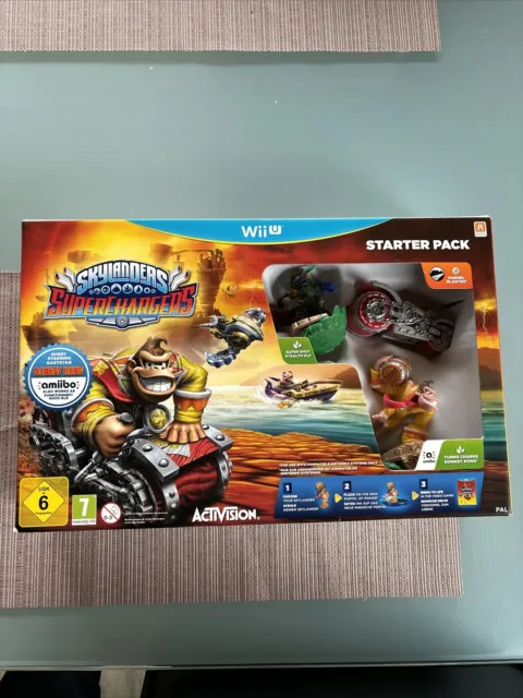 Skylanders: SuperChargers - Starter Pack (Nintendo Wii U,  Amiibo Donkey Kong