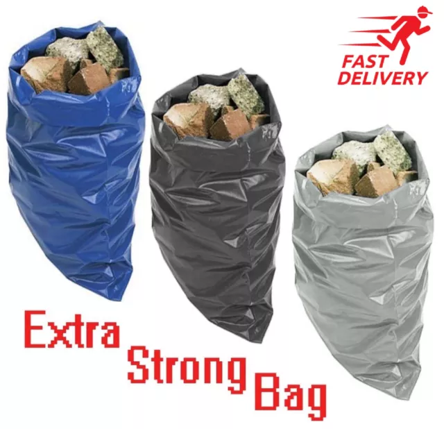 Extra Strong Rubble Bags/Sacks Builders Waste Gardening