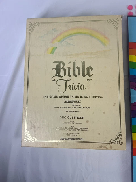 bible-trivia-board-game-cadaco-1984-vintage-complete-5400-questions
