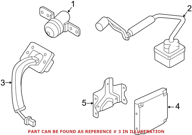Genuine OEM Rear Park Assist Camera For Nissan 284425AA0C
