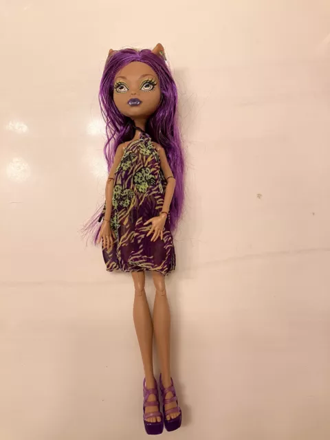 2012 Monster High Skull Shores Clawdeen Wolf-No Box **Please Read*