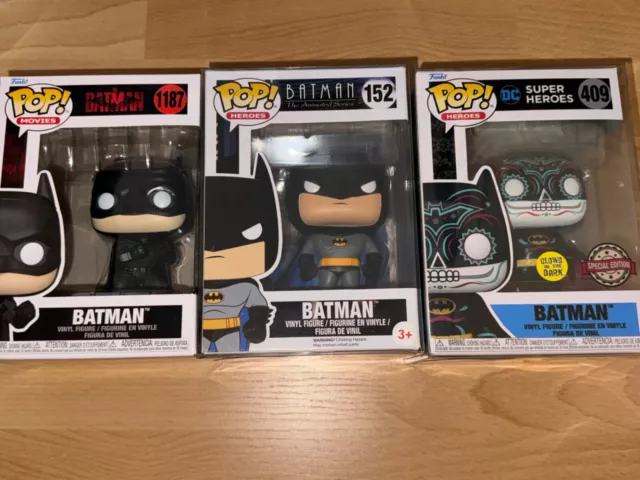 Funko Pop Batman 3 Stück Neu OVP