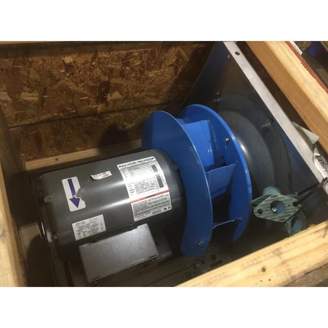 COMEFRI NP28T011 11& Single Inlet Direct Drive Plenum Fan W/2Hp 200 ...