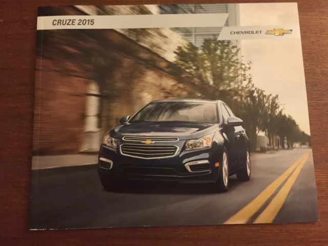 2015 Chevy Cruze 32-page Original Sales Brochure