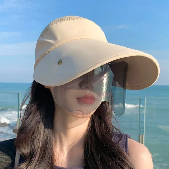 Female Bike Riding Summer Sun Hat Sunshade Hat Sun Protection Open Top Hat