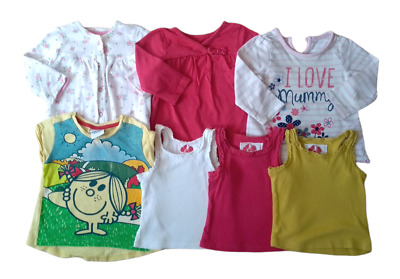 Per neonate età 3-6 mesi T-shirt Tops Abiti Abbigliamento Bundle