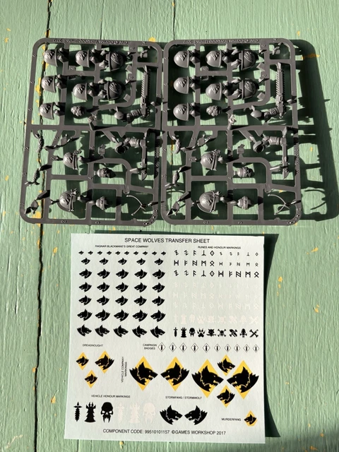 Warhammer 40k Leviathan Raven Guard Primaris Space Marines Decal Transfer Sheets X2 6 thumbnail image
