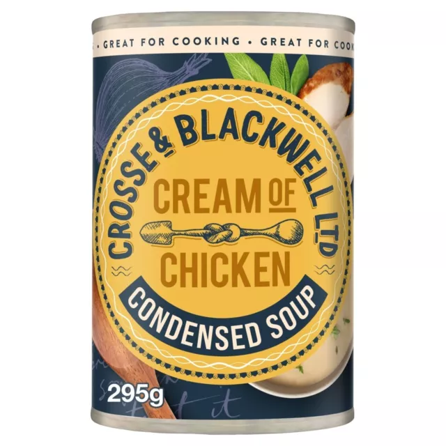 Crosse & Blackwell Creme Von Huhn Verkürzte Suppe 295g