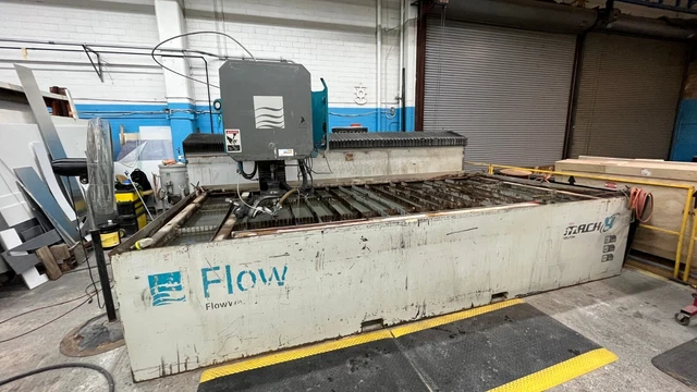 2010 Flow Mach 3 4020b CNC Waterjet 6x13 Table Size 50HP 94k PSI XD Head