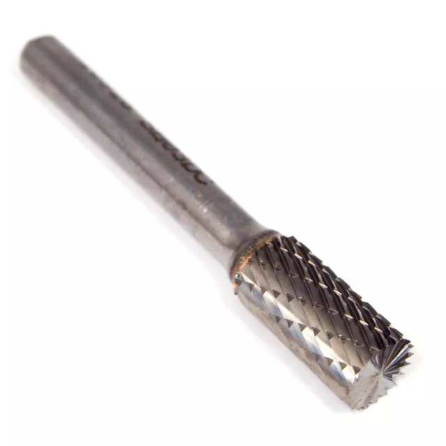 SGS 10928 Carbide Cylinder Burr with End Cut 3/8" SB-3 D/C