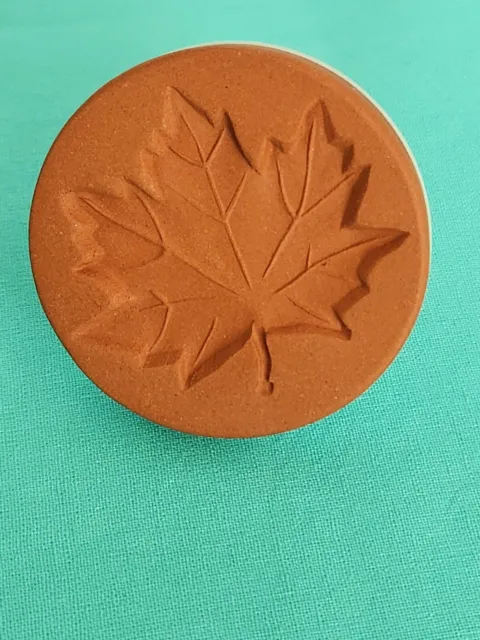 Rycraft Cookie Stamp ~ Canadian Maple Leaf~ 2 inch Glazed