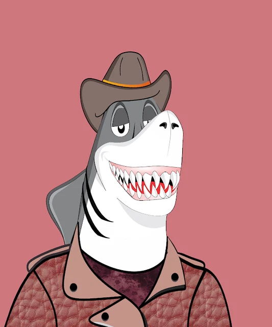 Laughing Shark # 1053 - - Limited Edition,  Only 1,111 available! RARE!