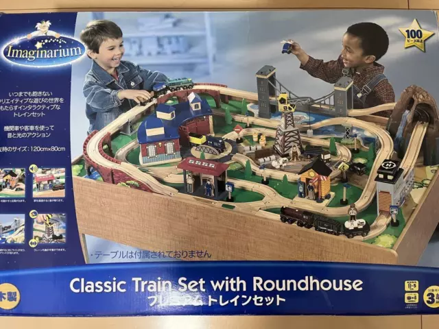 Imaginarium classic train hotsell table with roundhouse