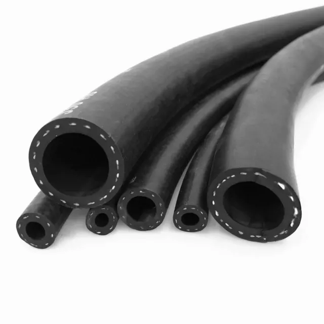 Rubber EPDM Hoses - Textile Cotton Braided Reinforcement Pipe Tube Water Heater