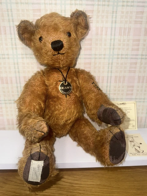 DEANS CHARITY BEAR 2000 fully jointed suede No226 of 1000 LIMITED