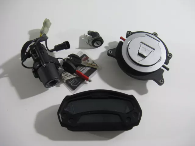 Schloss-Satz Cockpit Zündschloss Tacho Lock -Set Ducati Monster 1100 Evo, 11-13