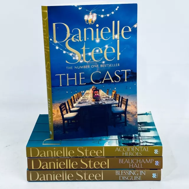 Danielle Steel 4 x Trade Paperback Books Bundle Romantic Love Novels Books