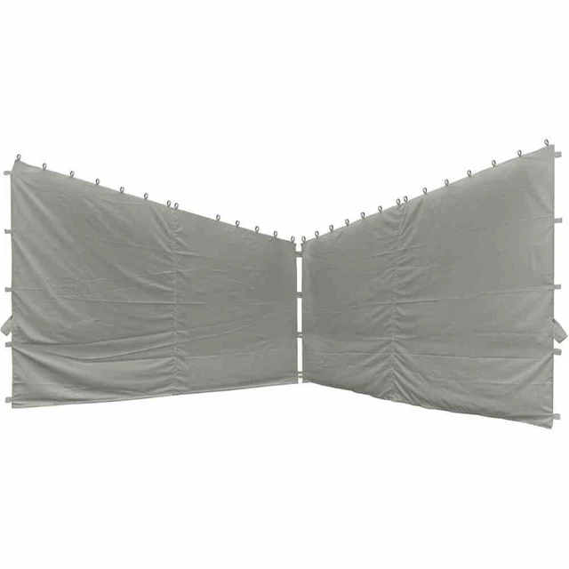 Seitenteile-Set Taupe Für Phoenix Pavillon 3x3 M – 4 Stück, Polyester 140 G/m²