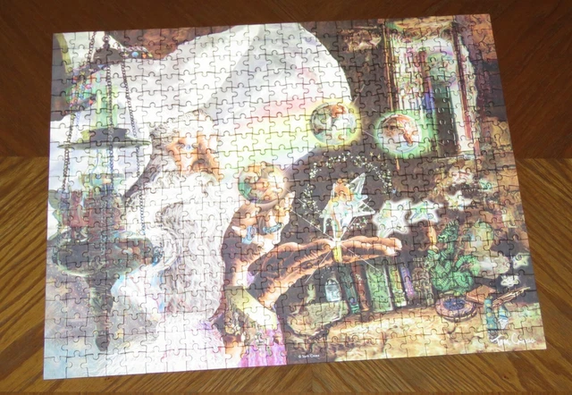 Tom Cross Art - The Summons Visual Echo 3D Effects Lenticular Puzzle - Assembled
