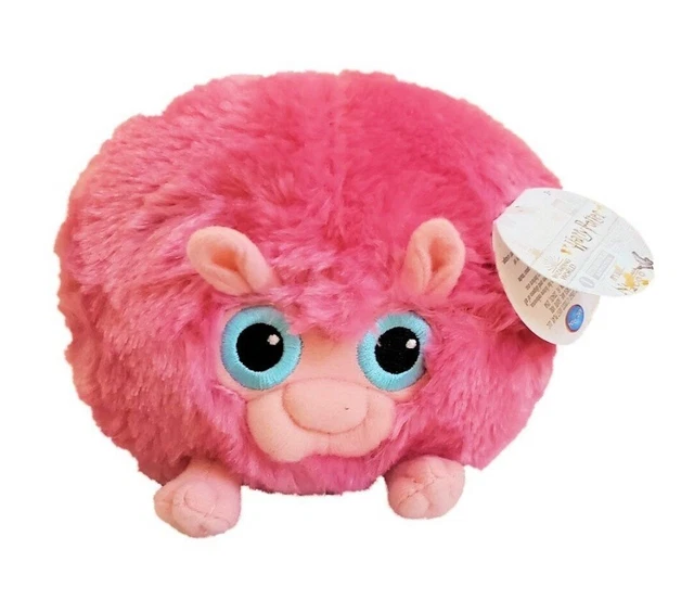 Harry Potter 6" Plush Pygmy Puff Pink Stuffed Animal NEW
