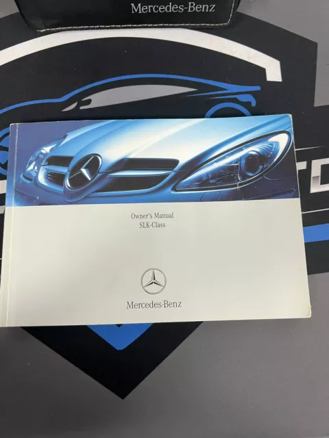 Mercedes Slk Class Owners Pack / Handbook / Manual + Wallet 2004~2008 (2007)