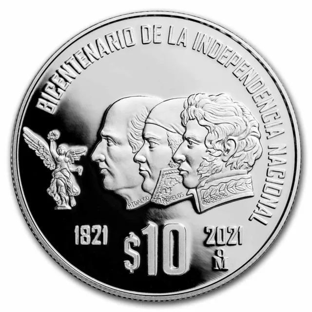 2021 Mexico Silver Bicentennial of National Independence