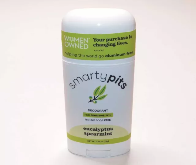 SmartyPits Aluminum Free Deodorant Sensitive Skin Formula - Eucalyptus Spearmint