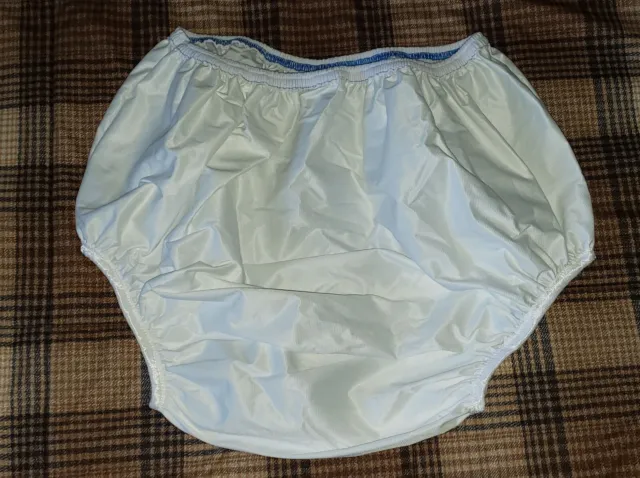 NUEVOS Allman Products Pantalones de Vinilo de Plástico para Adultos XL Cubierta para Incontinencia