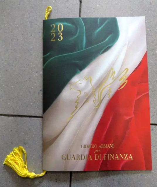 Calendario - Giorgio Armani Per Guardia Di Finanza - 2023 -