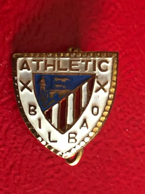 Football : Ancien insigne de football de l'Athlétic Bilbao - années 40