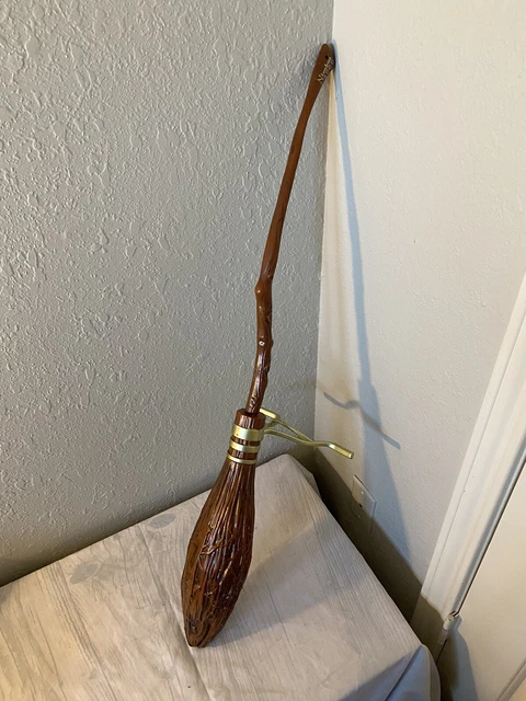 Harry Potter Nimbus 2000 Plastic Broom Costume Accessory 36 Inches Stand