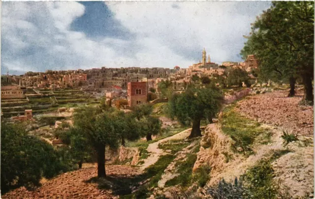 Cpa Ak Bethlehem Israel Jerusalem (752188)